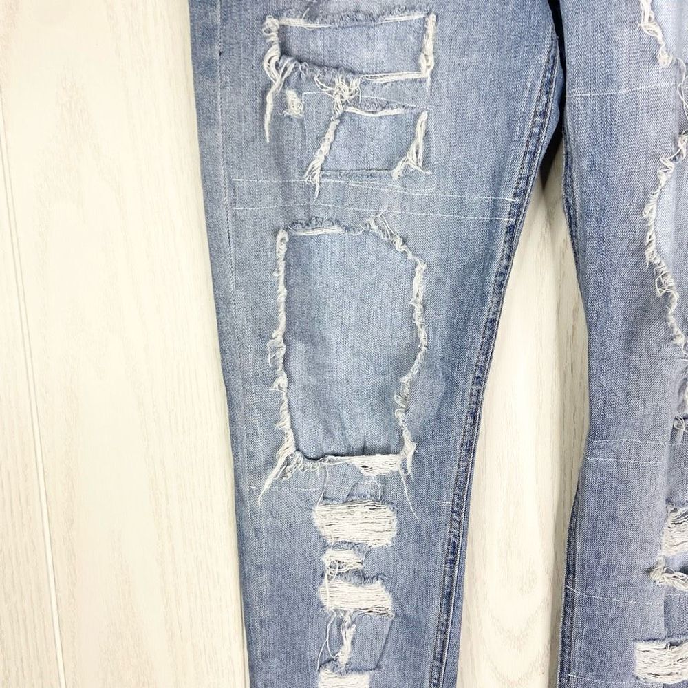 Rag And Bone Women's Brigade Light Wash Distressed The Dre Jeans Size 29 - Picture 2 of 7